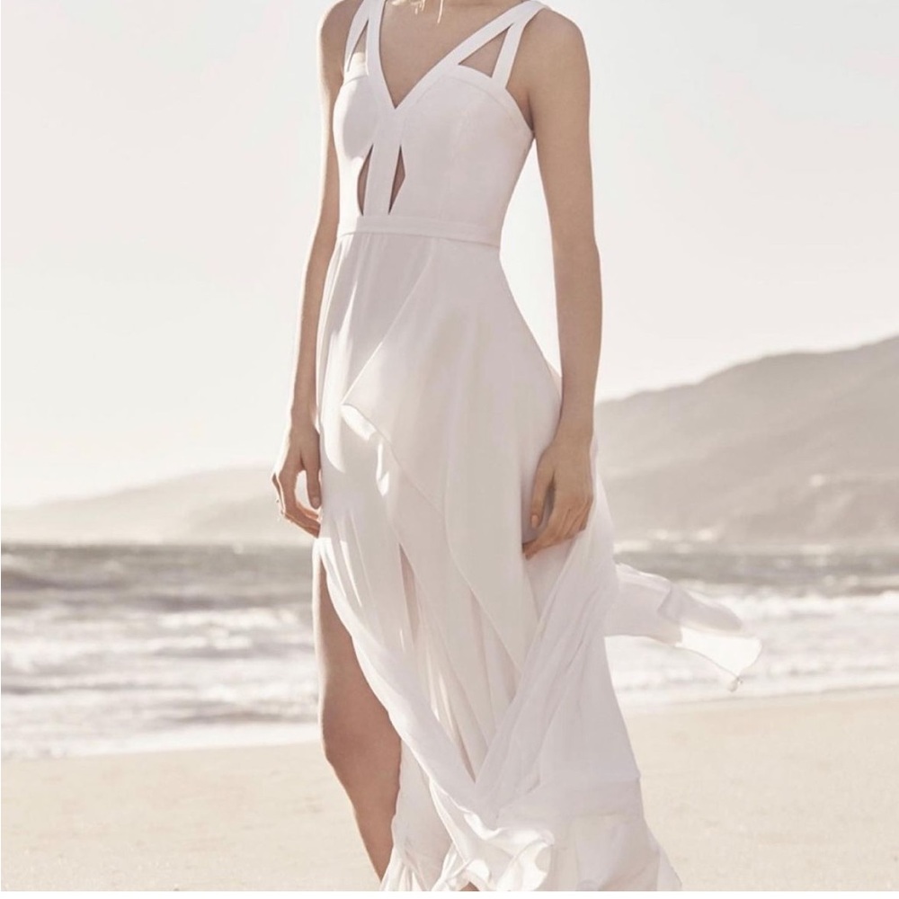White gown
